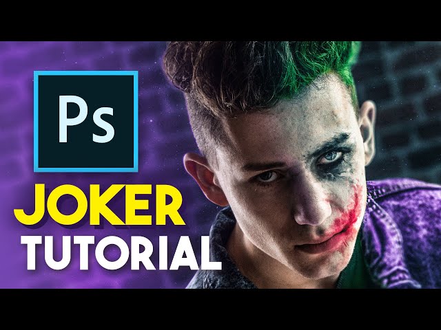 How to turn yourself into the Joker! (photoshop) part II