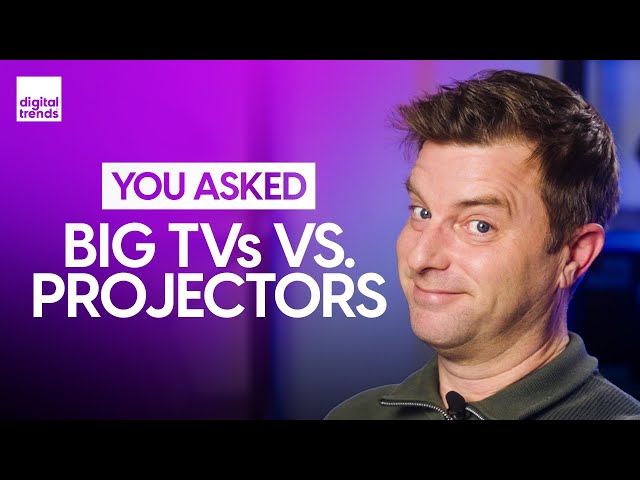 Big TV vs. Projector, OLED vs LED for Most ‘Accurate’ Cinematic Experience? | You Asked Ep. 25