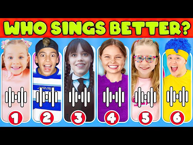 Can You Guess Who Sings Better?Lay Lay,Kinigra Deon,Ferran,Salish Matter,Skibidi toilet,Mreast,Diana