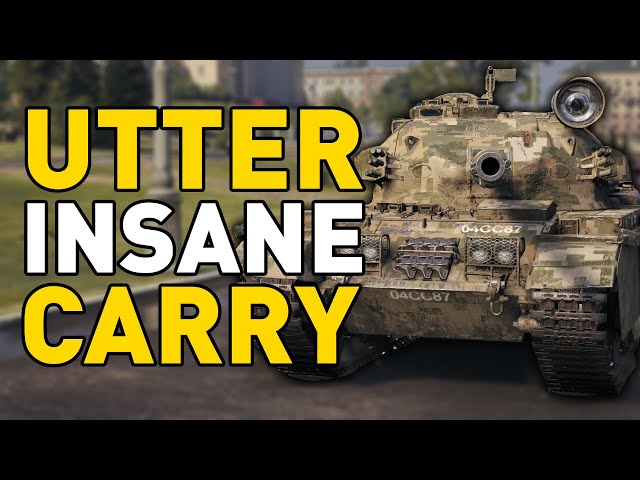 UTTER INSANE CARRY - World of Tanks