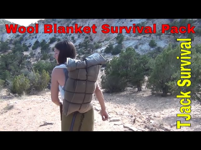 Wool Blanket Survival Pack by BOSS