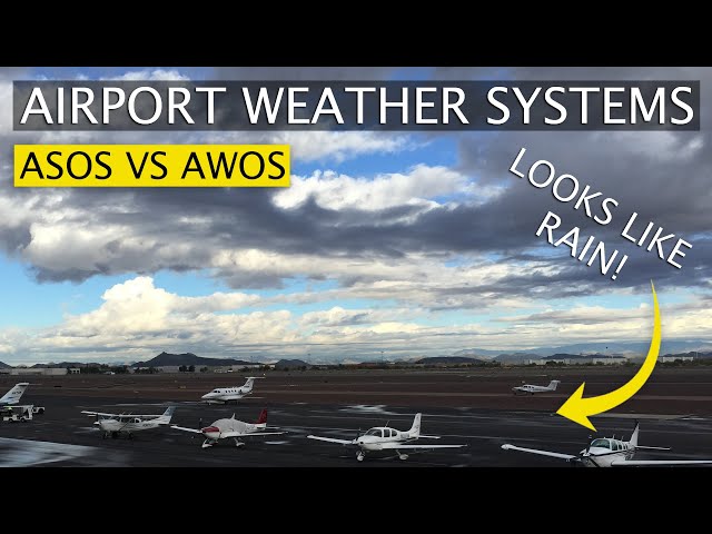 ATIS vs ASOS vs AWOS | AvGeek Brief | Weather Reporting Systems