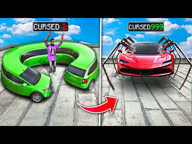 Upgrading Cars Into CURSED CARS In GTA 5!