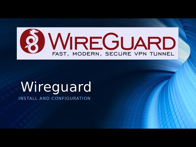 First Look at Wireguard VPN
