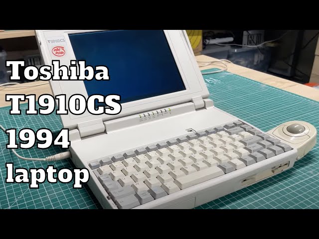 Toshiba T1910CS 1994 Laptop