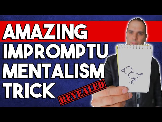 FOOLING Mentalism Trick You Can do With ANY PAPER! Read Two Minds! EASY Magic Tutorial