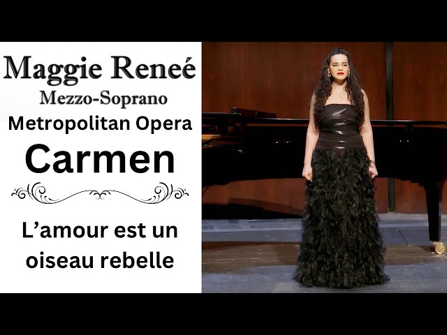 Carmen - Habanera - "L'amour est un oiseau rebelle" | Maggie Reneé | Metropolitan Opera