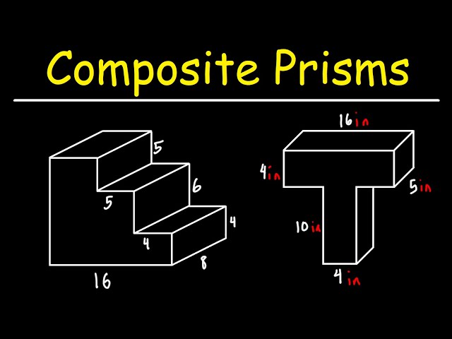 How To Find The Volume of Composite Rectangular Prisms
