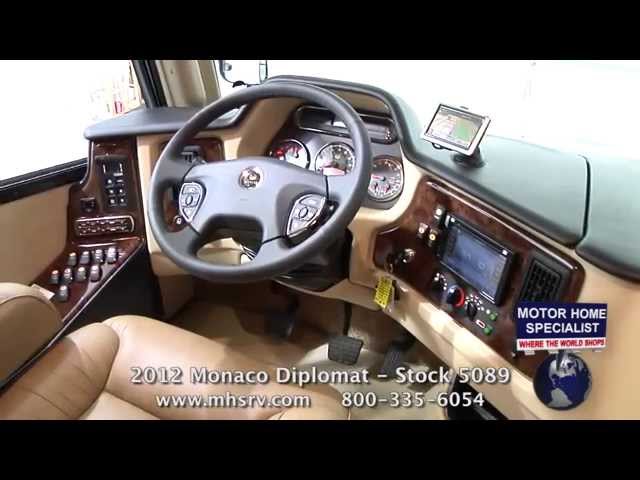 2012 Monaco Diplomat  $249,911 NEW RV For Sale at Motor Home Specialist #5089