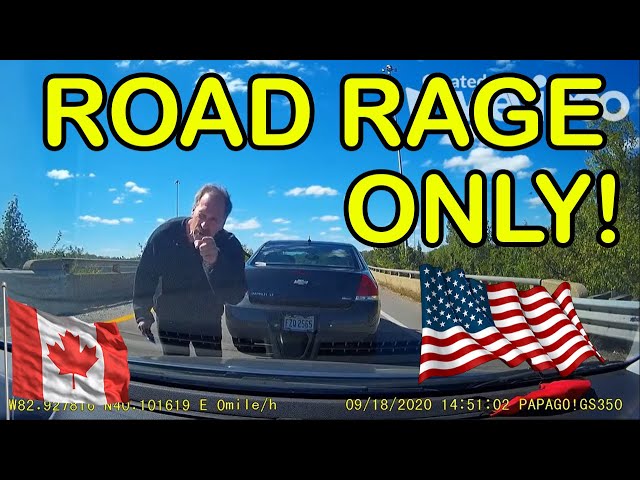 BEST OF ROAD RAGE | Mad Drivers, Brake Check, Instant Karma, Crashes, Karens on Dashcam USA | Canada