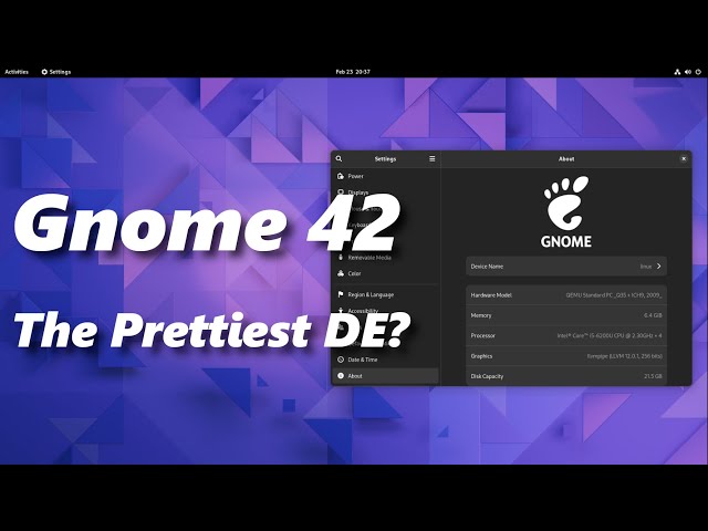 Exciting Gnome 42: This Is How Fedora 36 Will Look