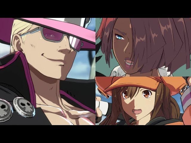 Johnny hits on the ladies of Guilty Gear Strive