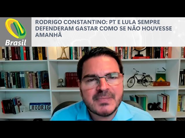 Rodrigo Constantino: PT e Lula sempre defenderam gastar como se não houvesse amanhã