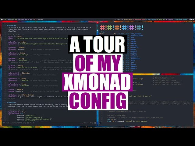 Explaining Everything In My XMonad Config