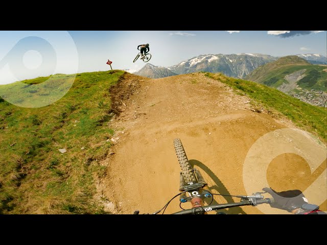 Diable trail 😈 at 2 Alpes bike park | Everything's bigger than before! New version 2023