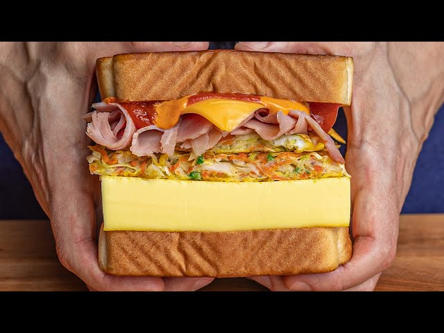 My New Favorite Breakfast Sandwich | Street Eats