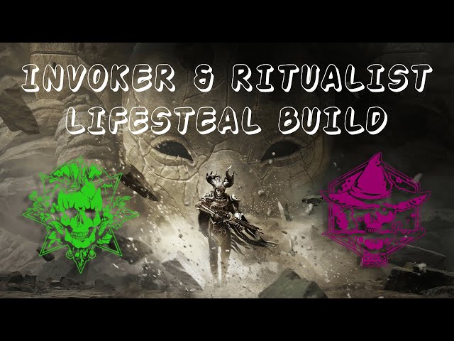 Remnant 2 Invoker Ritualist Lifesteal Build | AOE Farm Everything On Apocalypse!