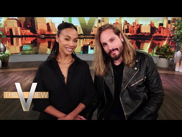 Husband and Wife Duo Zoë Saldaña and Marco Perego Team Up in New Film on Immigration | The View