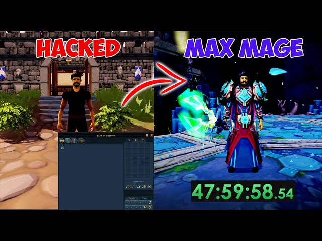 This is how I rebuilt from nothing to max gear in 7 days (RuneScape)