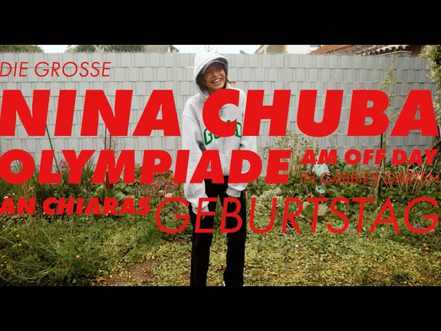 Die grosse Nina Chuba Olympiade am Off Day in Gabbies Garten an Chiaras Geburtstag