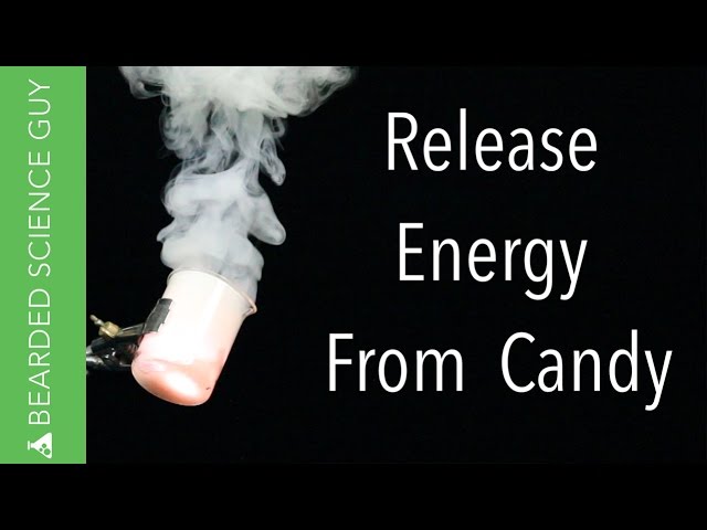 Release Energy from Candy Experiment (Chemistry)