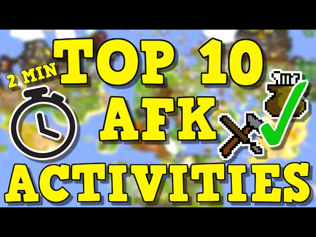 Top 10 AFK Activities In OSRS | AFK Money Making Guide (IRONMAN)