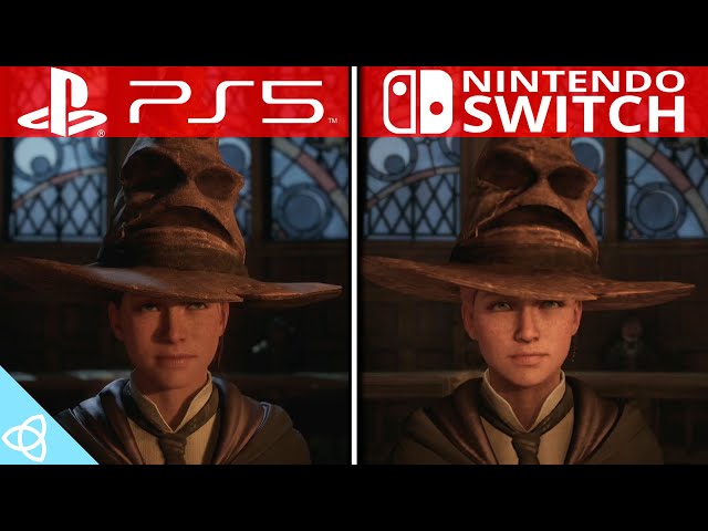 Hogwarts Legacy - Switch vs. PS5 | Side by Side