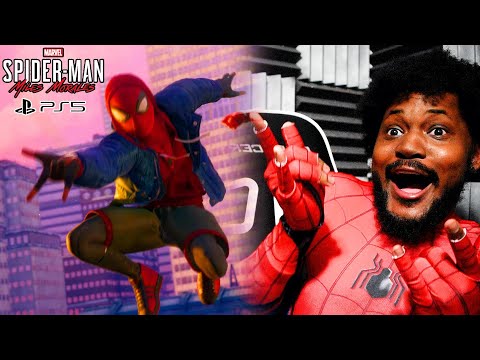 BLACK MAN PLAYS BLACK SPIDER MAN | Spider Man Miles Morales Part 1 (PS5 60FPS)