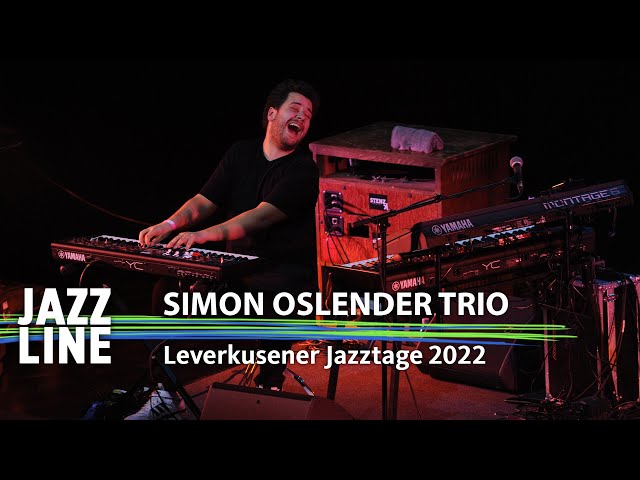 Simon Oslender Trio live | Leverkusener Jazztage 2022 | Jazzline