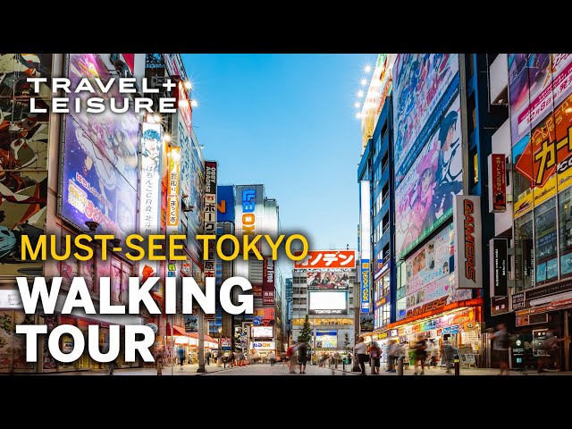 These are Tokyo's MUST SEE Landmarks | Walk with T+L | Travel + Leisure