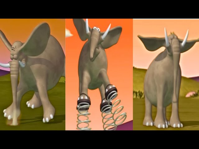 Fun With Elephant | Gazoon | Jungle Book Stories | Funny Animals For Kids #cartoonmovie