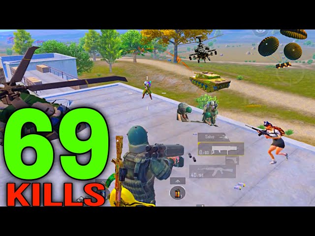 69 Kills😱 Only TANK M202 Fight | Payload Campers are Next Level🥵
