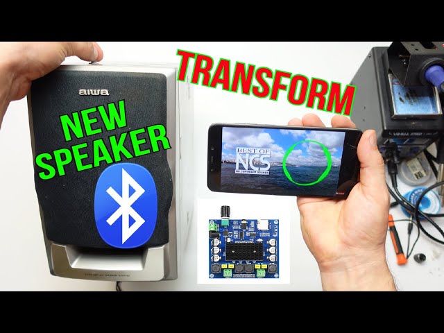 Transforming an Old Speaker into a BT Speaker