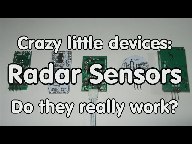 459 Radar Sensors and Summer Break