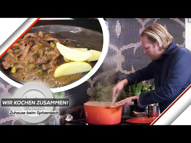 Björn Freitag kocht: Pfefferpotthast mit Kartoffeln | Wir kochen zusammen | Kabel Eins