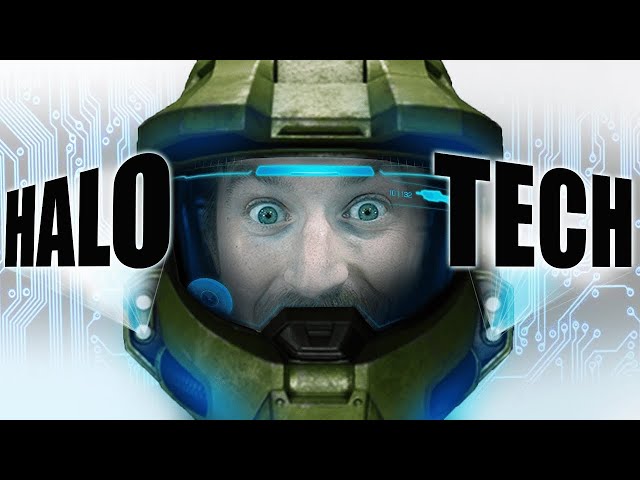 Halo Helmet with REAL Heads Up Display!