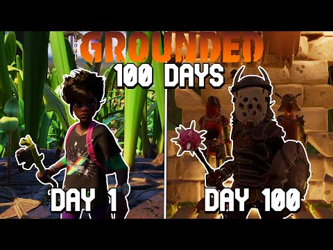 I Spent 100 Days in Grounded... Here's What Happened