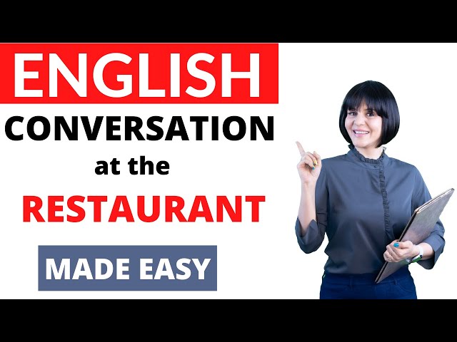 English For At The Restaurant Conversation | Restaurant/Hotel Vocabulary | ChetChat English Tips