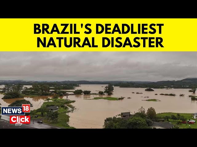 Brazil Floods 2024 | Many lost Lives After Heavy Rainfall Triggers floods, Landslides In Brazil N18V
