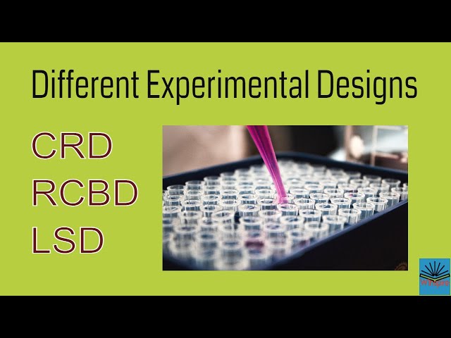 Experimental Designs | CRD | RCBD | LSD