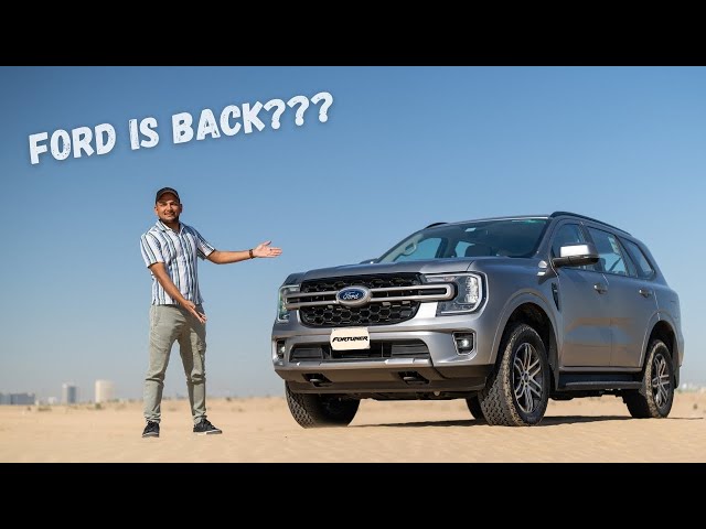 Ford Endeavour 2024 Petrol Base Model Drive Impressions | Gagan Choudhary