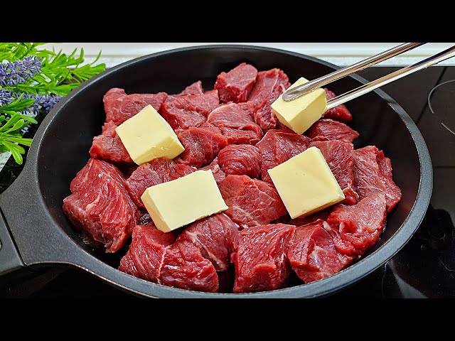 Tender beef in 15 minutes! The Secret to Softening the Toughest Beef!