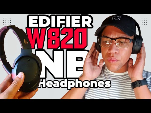 EDIFIER W820NB : Hi-Res Bluetooth 5.0 Headphones with; ANC & Transparency mode $60