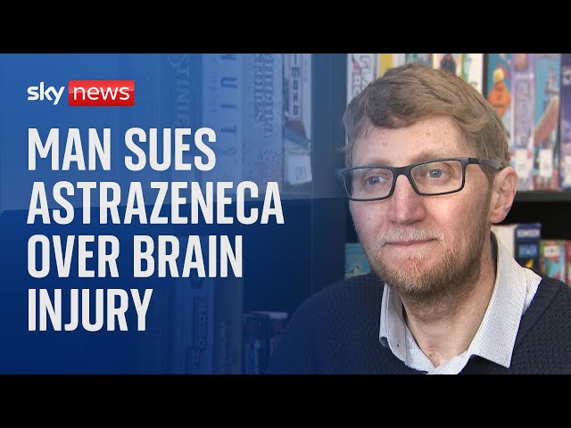 Dad who suffered brain injury days after getting COVID vaccine sues AstraZeneca