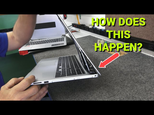 Laptop Cover Broke From Hinges, How This Happens.