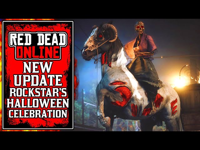 Rockstar Just RELEASED The New HALLOWEEN Update! New Red Dead Online Update Today (RDR2)