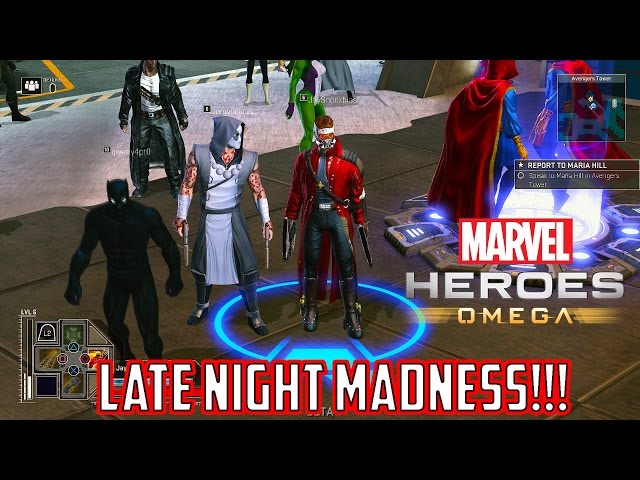 Marvel Heroes Omega Night Stream of Random Characters (Playstation 4 Pro)