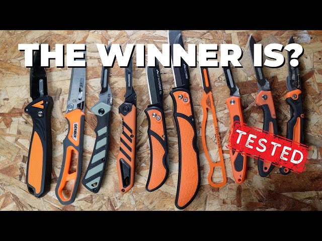 Best Replaceable Blade Knives Hands-on Comparison