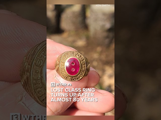 Treasure hunter finds class ring missing since the 1940's, reunites it with owner's family.
