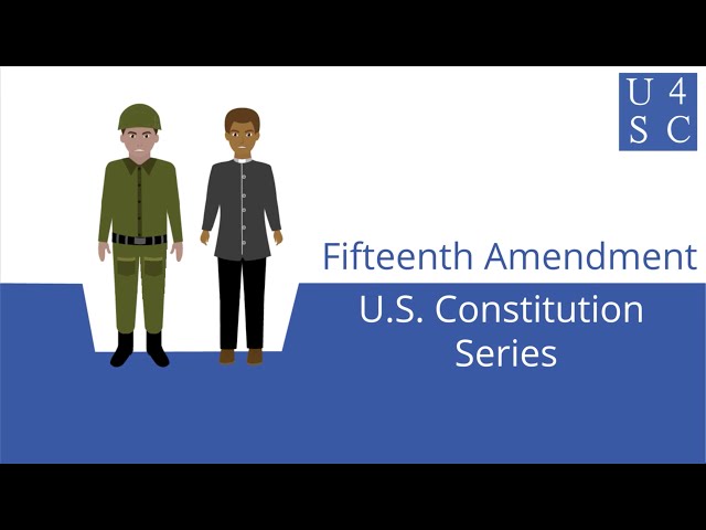 Fifteenth Amendment: Black Votes (In Theory) - U.S. Constitution Series | Academy 4 Social Change